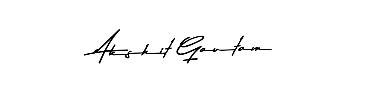 if you are searching for the best signature style for your name Akshit Gautam. so please give up your signature search. here we have designed multiple signature styles  using Asem Kandis PERSONAL USE. Akshit Gautam signature style 9 images and pictures png