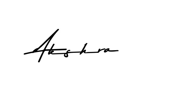 Use a signature maker to create a handwritten signature online. With this signature software, you can design (Asem Kandis PERSONAL USE) your own signature for name Akshra. Akshra signature style 9 images and pictures png