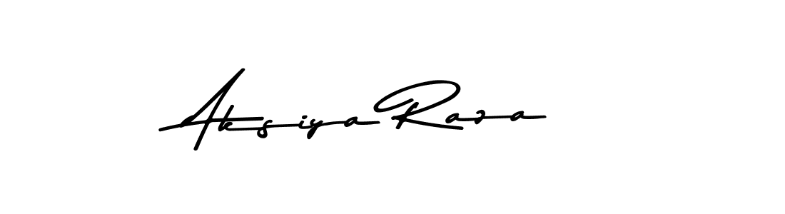 Use a signature maker to create a handwritten signature online. With this signature software, you can design (Asem Kandis PERSONAL USE) your own signature for name Aksiya Raza. Aksiya Raza signature style 9 images and pictures png