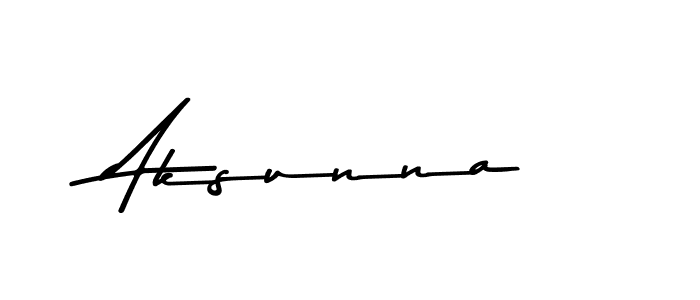 Similarly Asem Kandis PERSONAL USE is the best handwritten signature design. Signature creator online .You can use it as an online autograph creator for name Aksunna. Aksunna signature style 9 images and pictures png