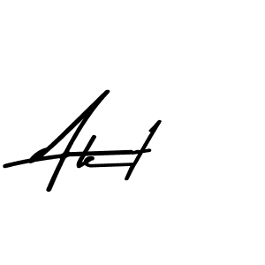 Also we have Akt name is the best signature style. Create professional handwritten signature collection using Asem Kandis PERSONAL USE autograph style. Akt signature style 9 images and pictures png