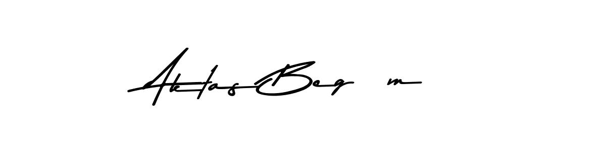 Design your own signature with our free online signature maker. With this signature software, you can create a handwritten (Asem Kandis PERSONAL USE) signature for name Aktas Begüm. Aktas Begüm signature style 9 images and pictures png