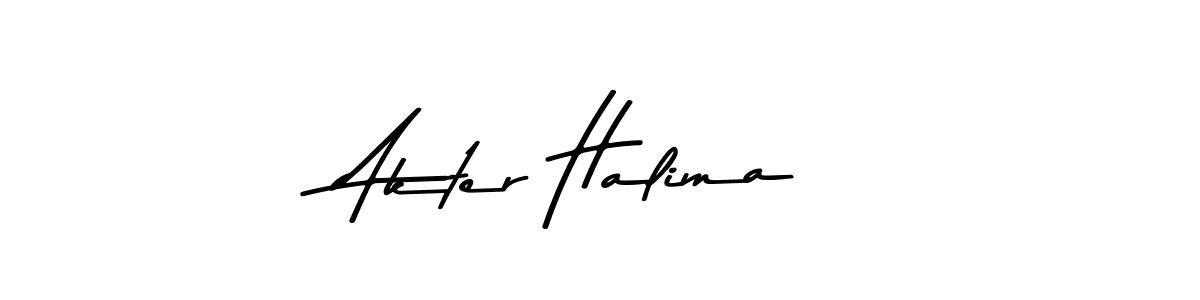 This is the best signature style for the Akter Halima name. Also you like these signature font (Asem Kandis PERSONAL USE). Mix name signature. Akter Halima signature style 9 images and pictures png