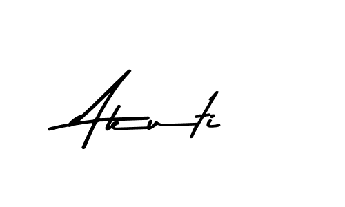 How to make Akuti signature? Asem Kandis PERSONAL USE is a professional autograph style. Create handwritten signature for Akuti name. Akuti signature style 9 images and pictures png