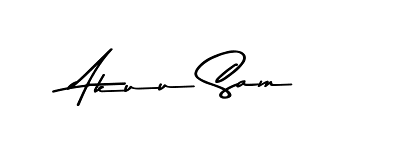 Use a signature maker to create a handwritten signature online. With this signature software, you can design (Asem Kandis PERSONAL USE) your own signature for name Akuu Sam. Akuu Sam signature style 9 images and pictures png