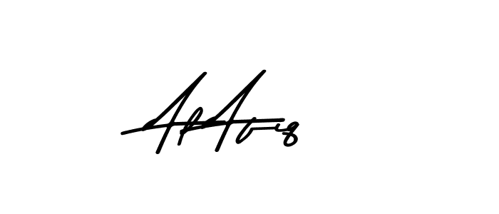 The best way (Asem Kandis PERSONAL USE) to make a short signature is to pick only two or three words in your name. The name Al Afiq include a total of six letters. For converting this name. Al Afiq signature style 9 images and pictures png