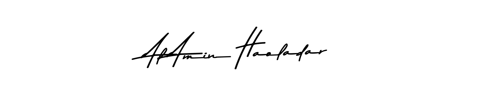 Also You can easily find your signature by using the search form. We will create Al Amin Haoladar name handwritten signature images for you free of cost using Asem Kandis PERSONAL USE sign style. Al Amin Haoladar signature style 9 images and pictures png