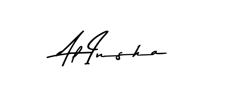 Here are the top 10 professional signature styles for the name Al Insha. These are the best autograph styles you can use for your name. Al Insha signature style 9 images and pictures png