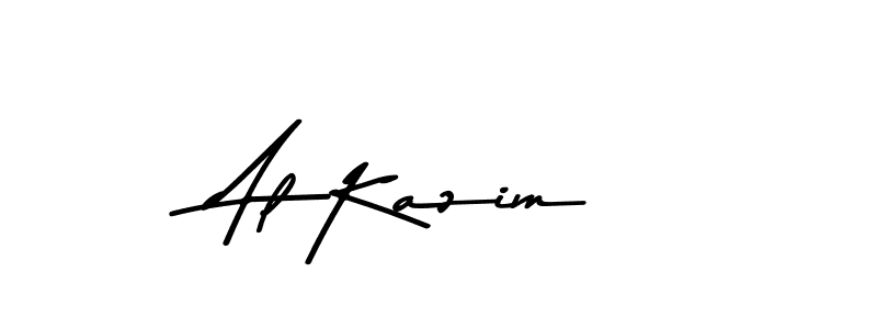 You can use this online signature creator to create a handwritten signature for the name Al Kazim. This is the best online autograph maker. Al Kazim signature style 9 images and pictures png