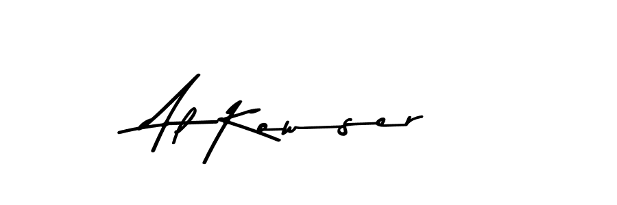 Also You can easily find your signature by using the search form. We will create Al Kowser name handwritten signature images for you free of cost using Asem Kandis PERSONAL USE sign style. Al Kowser signature style 9 images and pictures png