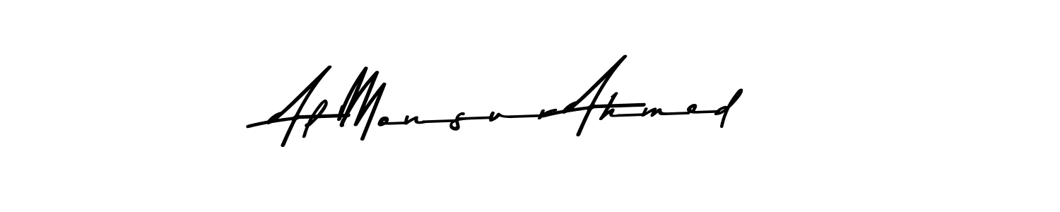 Al Monsur Ahmed stylish signature style. Best Handwritten Sign (Asem Kandis PERSONAL USE) for my name. Handwritten Signature Collection Ideas for my name Al Monsur Ahmed. Al Monsur Ahmed signature style 9 images and pictures png