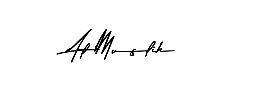 Here are the top 10 professional signature styles for the name Al Muslih. These are the best autograph styles you can use for your name. Al Muslih signature style 9 images and pictures png