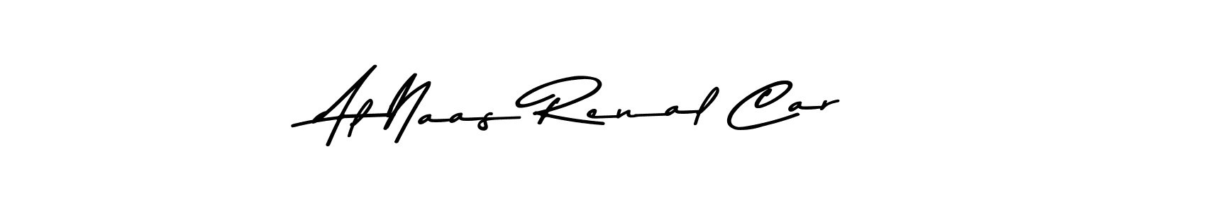 Use a signature maker to create a handwritten signature online. With this signature software, you can design (Asem Kandis PERSONAL USE) your own signature for name Al Naas Renal Car. Al Naas Renal Car signature style 9 images and pictures png