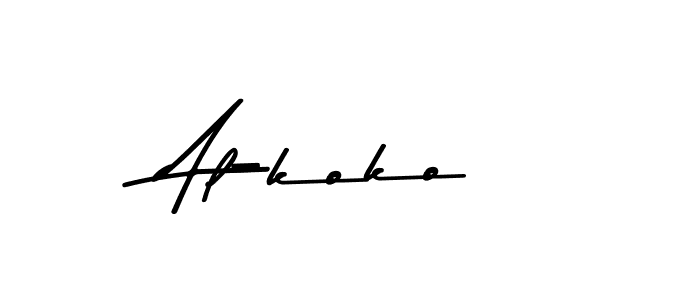 How to Draw Al-koko signature style? Asem Kandis PERSONAL USE is a latest design signature styles for name Al-koko. Al-koko signature style 9 images and pictures png