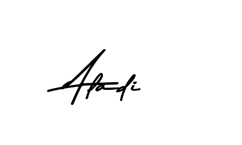 Create a beautiful signature design for name Aladi. With this signature (Asem Kandis PERSONAL USE) fonts, you can make a handwritten signature for free. Aladi signature style 9 images and pictures png