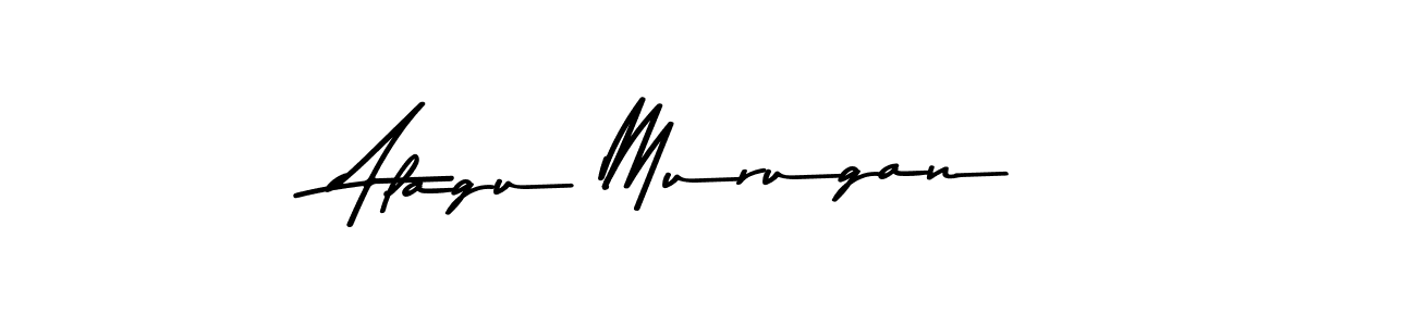 Make a beautiful signature design for name Alagu Murugan. With this signature (Asem Kandis PERSONAL USE) style, you can create a handwritten signature for free. Alagu Murugan signature style 9 images and pictures png