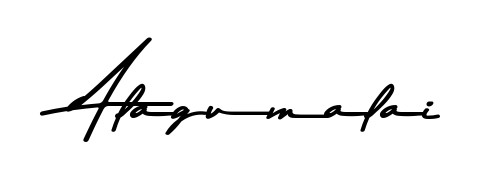 This is the best signature style for the Alagumalai name. Also you like these signature font (Asem Kandis PERSONAL USE). Mix name signature. Alagumalai signature style 9 images and pictures png