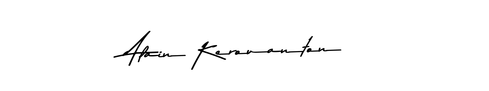 Make a beautiful signature design for name Alain Kerouanton. With this signature (Asem Kandis PERSONAL USE) style, you can create a handwritten signature for free. Alain Kerouanton signature style 9 images and pictures png