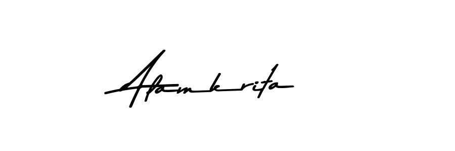 Also we have Alamkrita name is the best signature style. Create professional handwritten signature collection using Asem Kandis PERSONAL USE autograph style. Alamkrita signature style 9 images and pictures png