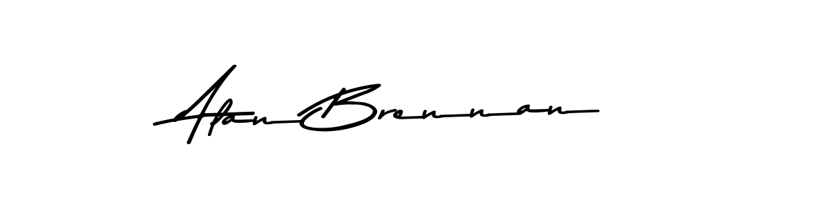 Asem Kandis PERSONAL USE is a professional signature style that is perfect for those who want to add a touch of class to their signature. It is also a great choice for those who want to make their signature more unique. Get Alan Brennan name to fancy signature for free. Alan Brennan signature style 9 images and pictures png