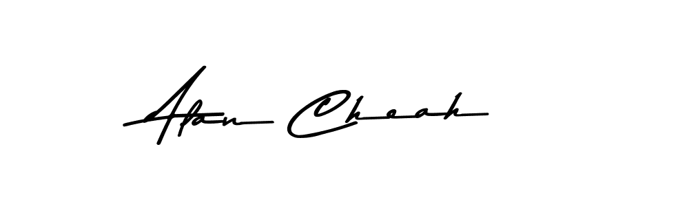 Design your own signature with our free online signature maker. With this signature software, you can create a handwritten (Asem Kandis PERSONAL USE) signature for name Alan Cheah. Alan Cheah signature style 9 images and pictures png