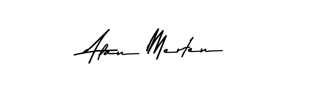 Asem Kandis PERSONAL USE is a professional signature style that is perfect for those who want to add a touch of class to their signature. It is also a great choice for those who want to make their signature more unique. Get Alan Merten name to fancy signature for free. Alan Merten signature style 9 images and pictures png