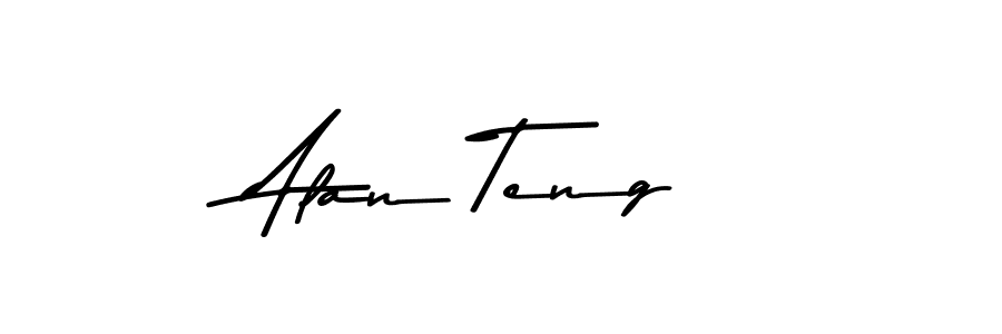 How to make Alan Teng signature? Asem Kandis PERSONAL USE is a professional autograph style. Create handwritten signature for Alan Teng name. Alan Teng signature style 9 images and pictures png