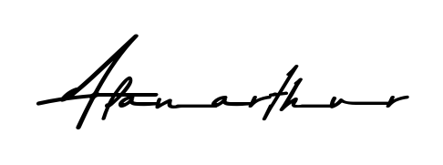 Stand out with a creative autograph for Alanarthur. The Asem Kandis PERSONAL USE styling blends modern aesthetics with classic signature flourishes. Alanarthur signature style 9 images and pictures png