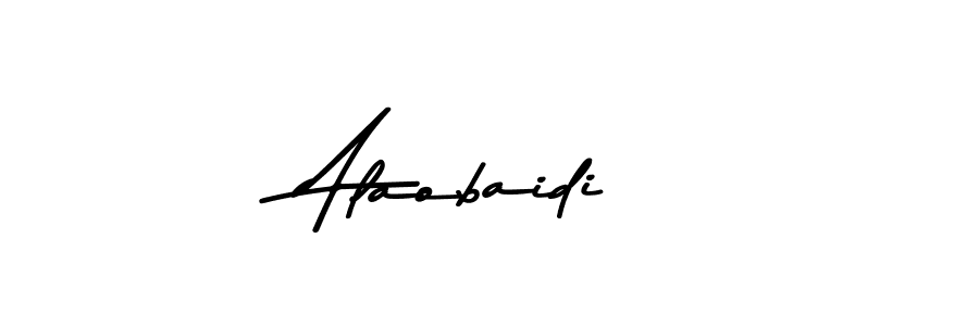 Similarly Asem Kandis PERSONAL USE is the best handwritten signature design. Signature creator online .You can use it as an online autograph creator for name Alaobaidi. Alaobaidi signature style 9 images and pictures png