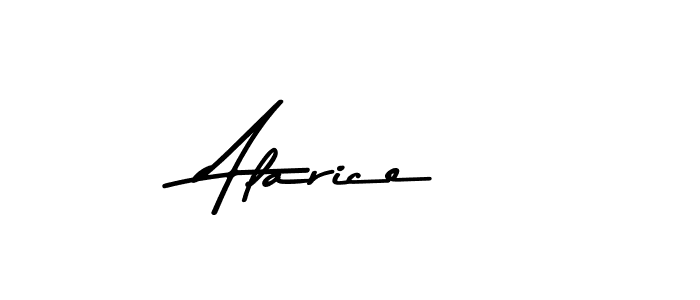 Also You can easily find your signature by using the search form. We will create Alarice name handwritten signature images for you free of cost using Asem Kandis PERSONAL USE sign style. Alarice signature style 9 images and pictures png