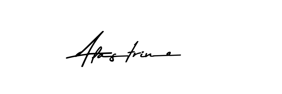 Create a beautiful signature design for name Alastrine. With this signature (Asem Kandis PERSONAL USE) fonts, you can make a handwritten signature for free. Alastrine signature style 9 images and pictures png