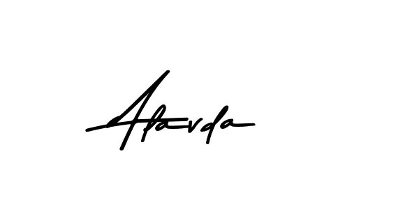 Design your own signature with our free online signature maker. With this signature software, you can create a handwritten (Asem Kandis PERSONAL USE) signature for name Alavda. Alavda signature style 9 images and pictures png