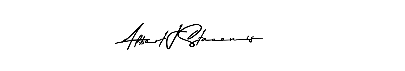 Best and Professional Signature Style for Albert J Staconis. Asem Kandis PERSONAL USE Best Signature Style Collection. Albert J Staconis signature style 9 images and pictures png