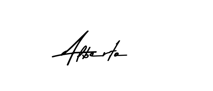 Alberto stylish signature style. Best Handwritten Sign (Asem Kandis PERSONAL USE) for my name. Handwritten Signature Collection Ideas for my name Alberto. Alberto signature style 9 images and pictures png