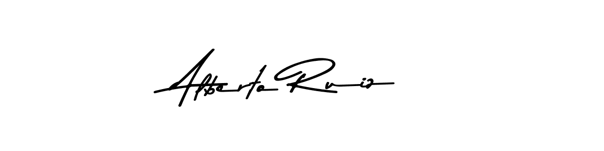 Make a beautiful signature design for name Alberto Ruiz. Use this online signature maker to create a handwritten signature for free. Alberto Ruiz signature style 9 images and pictures png