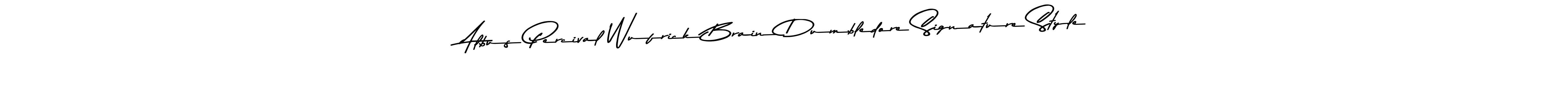 Make a beautiful signature design for name Albus Percival Wufrick Brain Dumbledore Signature Style. Use this online signature maker to create a handwritten signature for free. Albus Percival Wufrick Brain Dumbledore Signature Style signature style 9 images and pictures png