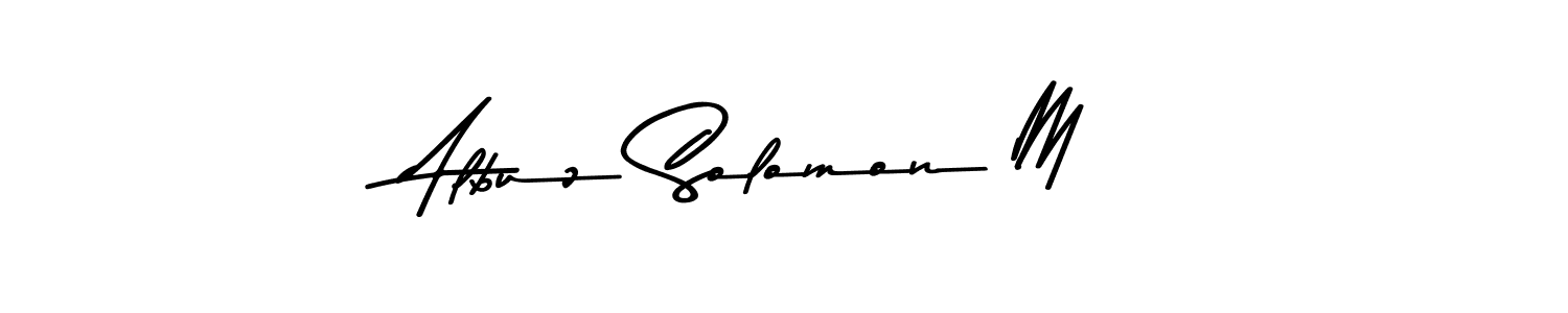 Here are the top 10 professional signature styles for the name Albuz Solomon M. These are the best autograph styles you can use for your name. Albuz Solomon M signature style 9 images and pictures png