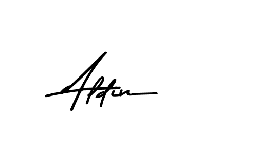 Also we have Aldin name is the best signature style. Create professional handwritten signature collection using Asem Kandis PERSONAL USE autograph style. Aldin signature style 9 images and pictures png