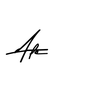 You should practise on your own different ways (Asem Kandis PERSONAL USE) to write your name (Ale) in signature. don't let someone else do it for you. Ale signature style 9 images and pictures png