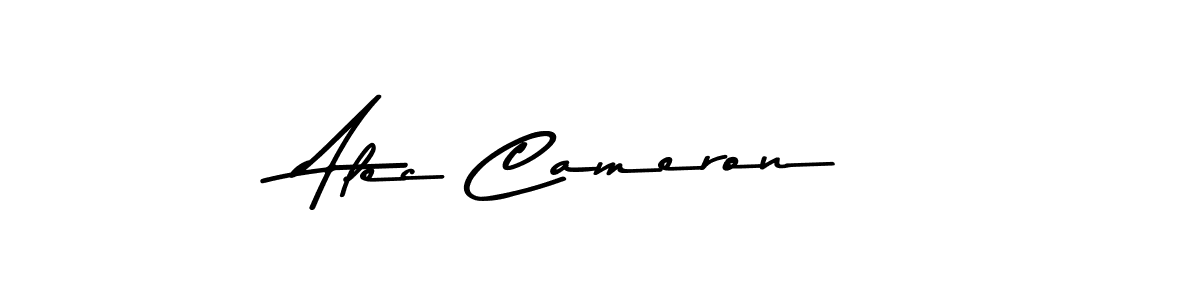 Create a beautiful signature design for name Alec Cameron. With this signature (Asem Kandis PERSONAL USE) fonts, you can make a handwritten signature for free. Alec Cameron signature style 9 images and pictures png