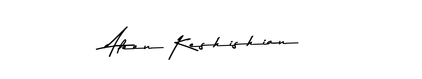 Similarly Asem Kandis PERSONAL USE is the best handwritten signature design. Signature creator online .You can use it as an online autograph creator for name Aleen Keshishian. Aleen Keshishian signature style 9 images and pictures png