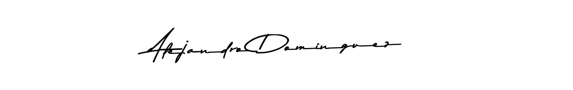 Also You can easily find your signature by using the search form. We will create Alejandro Dominguez name handwritten signature images for you free of cost using Asem Kandis PERSONAL USE sign style. Alejandro Dominguez signature style 9 images and pictures png