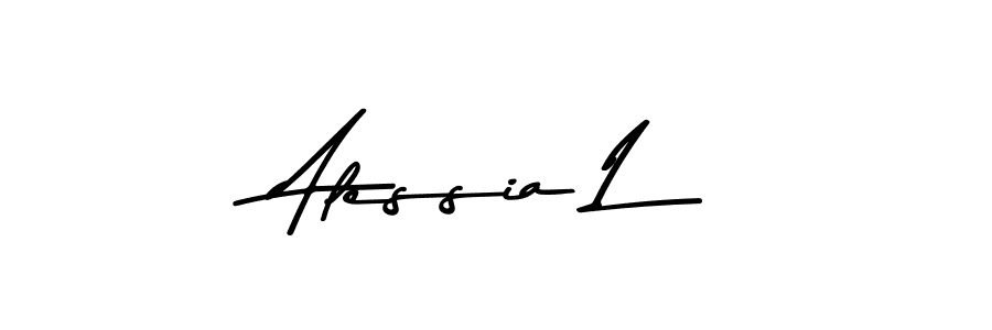 How to Draw Alessia L signature style? Asem Kandis PERSONAL USE is a latest design signature styles for name Alessia L. Alessia L signature style 9 images and pictures png