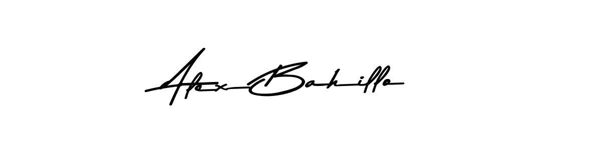 Use a signature maker to create a handwritten signature online. With this signature software, you can design (Asem Kandis PERSONAL USE) your own signature for name Alex Bahillo. Alex Bahillo signature style 9 images and pictures png