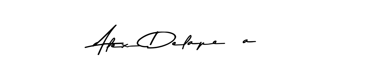 Also You can easily find your signature by using the search form. We will create Alex Delapeña name handwritten signature images for you free of cost using Asem Kandis PERSONAL USE sign style. Alex Delapeña signature style 9 images and pictures png