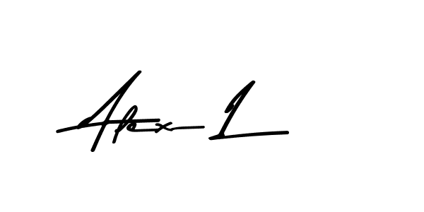 The best way (Asem Kandis PERSONAL USE) to make a short signature is to pick only two or three words in your name. The name Alex L include a total of six letters. For converting this name. Alex L signature style 9 images and pictures png