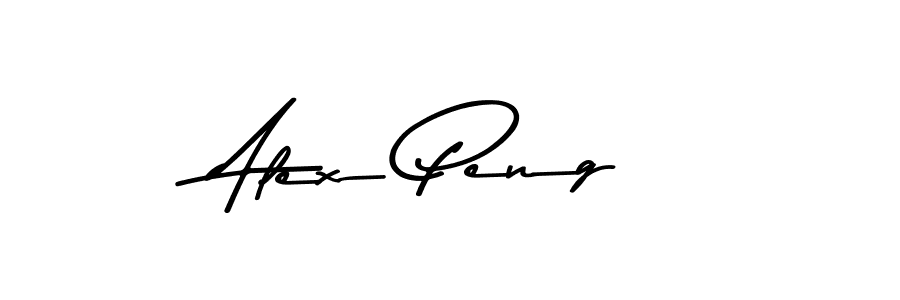 Alex Peng stylish signature style. Best Handwritten Sign (Asem Kandis PERSONAL USE) for my name. Handwritten Signature Collection Ideas for my name Alex Peng. Alex Peng signature style 9 images and pictures png