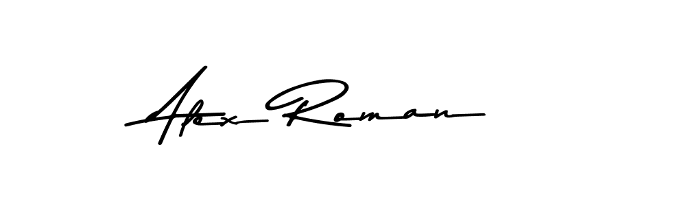 Make a beautiful signature design for name Alex Roman. With this signature (Asem Kandis PERSONAL USE) style, you can create a handwritten signature for free. Alex Roman signature style 9 images and pictures png