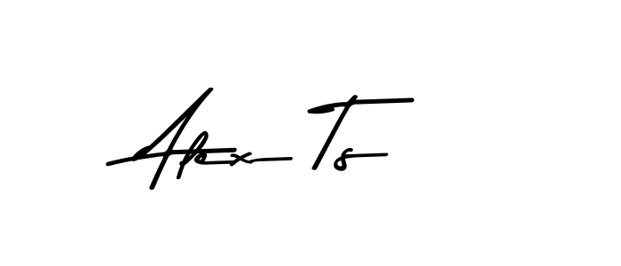 Create a beautiful signature design for name Alex Ts. With this signature (Asem Kandis PERSONAL USE) fonts, you can make a handwritten signature for free. Alex Ts signature style 9 images and pictures png