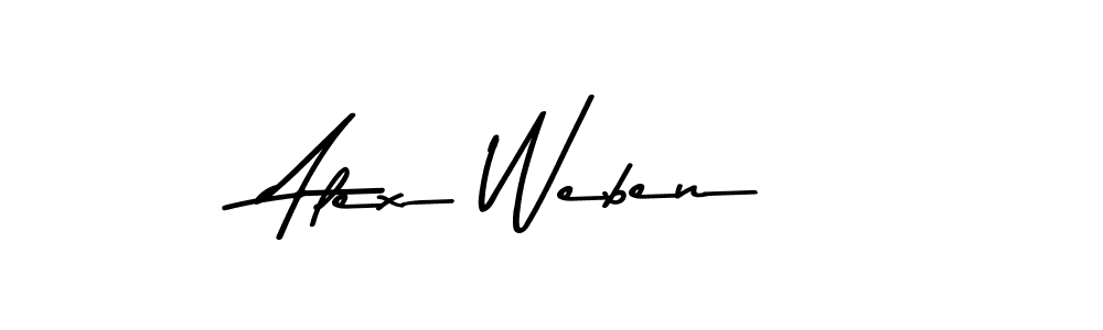 Check out images of Autograph of Alex Weben name. Actor Alex Weben Signature Style. Asem Kandis PERSONAL USE is a professional sign style online. Alex Weben signature style 9 images and pictures png